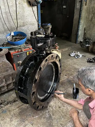 Butterfly valves in stock at S.K Trading & Co., Navi Mumbai — photo 1