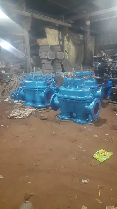 Knife gate valves in stock at S.K Trading & Co., Navi Mumbai — photo 1