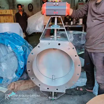 Knife gate valves in stock at S.K Trading & Co., Navi Mumbai — photo 7