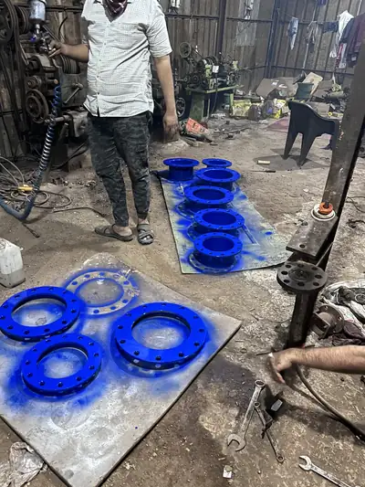 Pipe flanges in stock at S.K Trading & Co., Navi Mumbai — photo 2